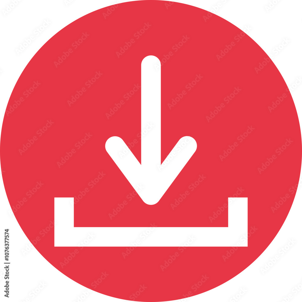Download Arrow glyph circle icon Download Arrow glyph circle icon