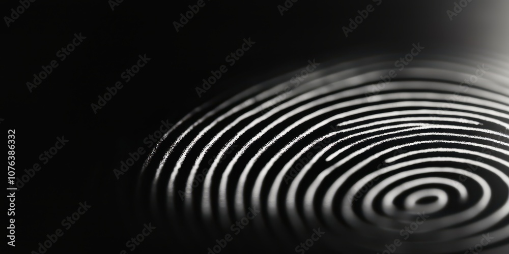 A close-up image of concentric circular patterns on a dark background, creating a visually striking monochrome effect. A close-up image of concentric circular patterns on a dark background, creating a visually striking monochrome effect.