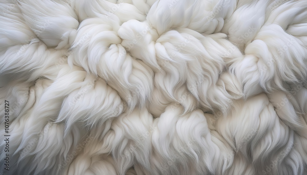 Intricately Layered White Fur Texture Background. Ultra Soft, Feathered Fibers with Luxurious, Fluffy Details for Winter Aesthetic Projects, Cozy Interior Decor, and High-End Product Mockups Intricately Layered White Fur Texture Background. Ultra Soft, Feathered Fibers with Luxurious, Fluffy Details for Winter Aesthetic Projects, Cozy Interior Decor, and High-End Product Mockups