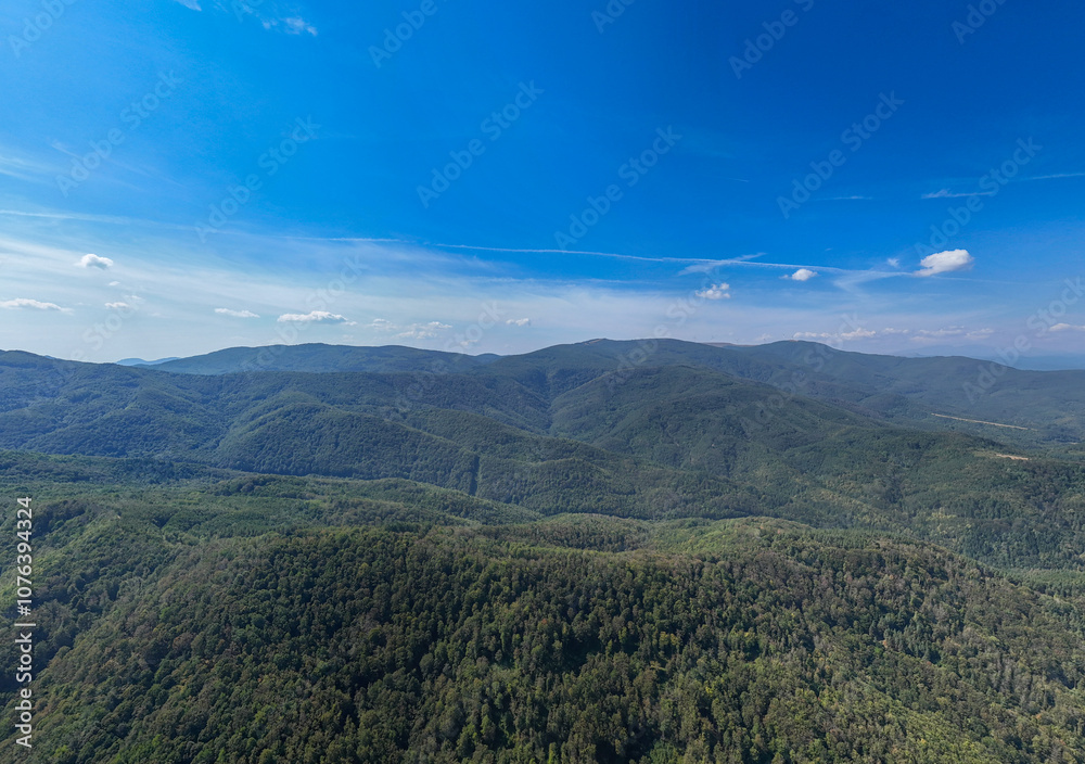 View of Stara Planina in Bulgaria near Tryavna View of Stara Planina in Bulgaria near Tryavna