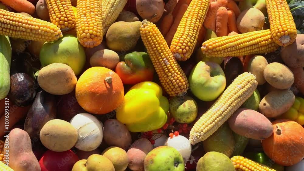 Autumn vegetables. Farm harvest of autumn vegetables and fruits background. Autumn vegetables. Farm harvest of autumn vegetables and fruits background.