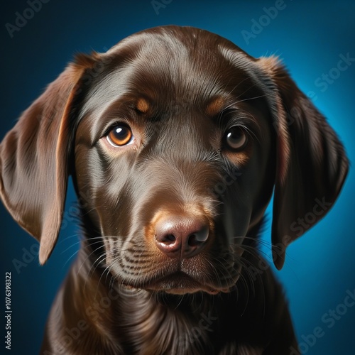 Loyal Dog Companion: A Portrait of Man's Best Friend