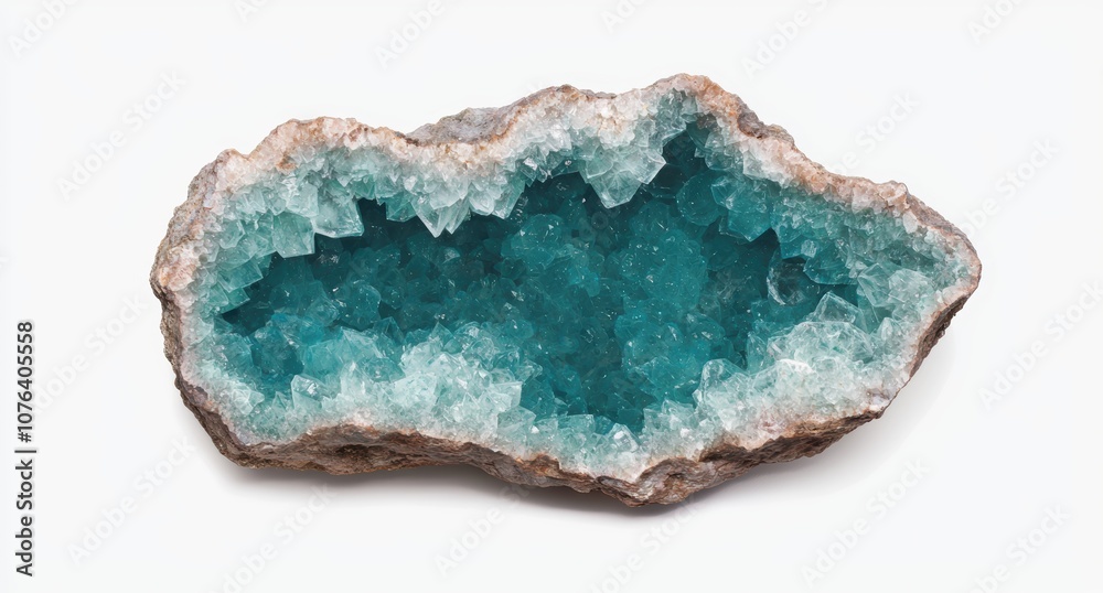 Stunning blue crystal geode Stunning blue crystal geode