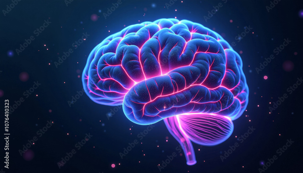 Intricate Brain Anatomy Visualization Intricate Brain Anatomy Visualization