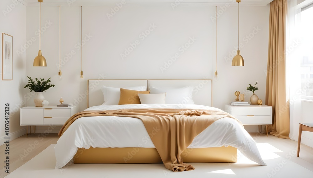 Photo interior modern design room 3d illustration Photo interior modern design room 3d illustration
