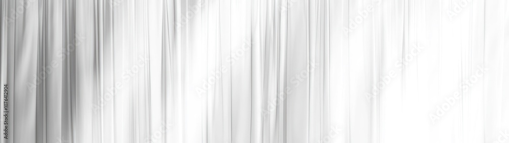 White Sheer Curtains with Subtle Light and Shadow White Sheer Curtains with Subtle Light and Shadow