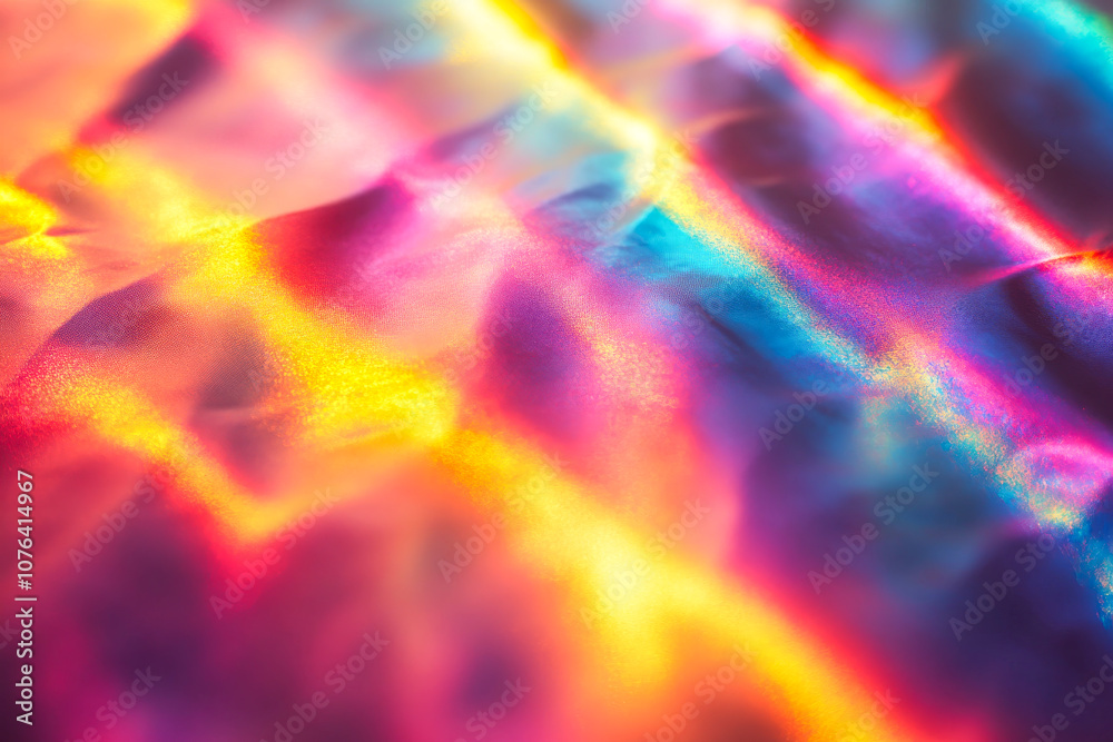 Neon Holographic Gradient Background, Futuristic Colorful Design Neon Holographic Gradient Background, Futuristic Colorful Design