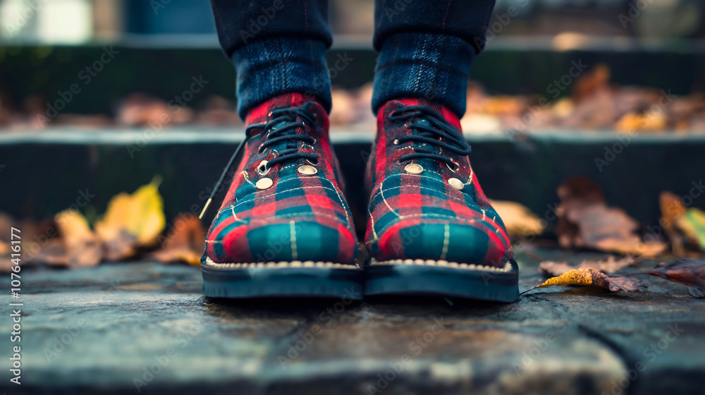 tartan footwear shoes, checkered classic authentic cool, stylish fashion iconic vintage pair, fashionable trendy retro, modern streetwear sleek tartan footwear shoes, checkered classic authentic cool, stylish fashion iconic vintage pair, fashionable trendy retro, modern streetwear sleek