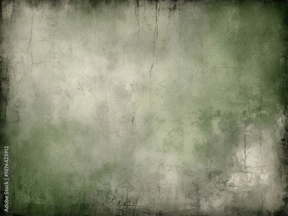 Obraz premium grunge texture in gray-olive tones