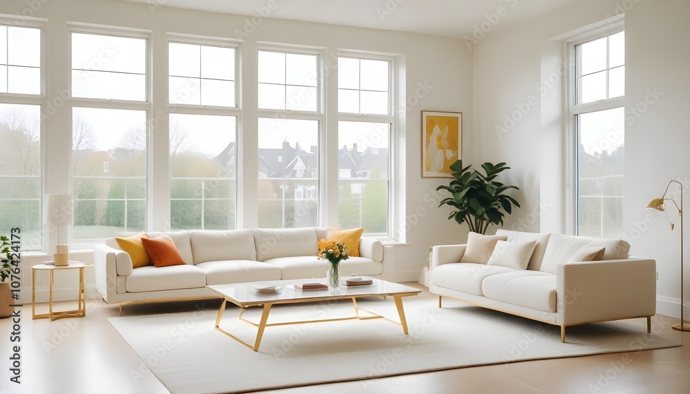 Fototapeta premium Photo interior modern design room