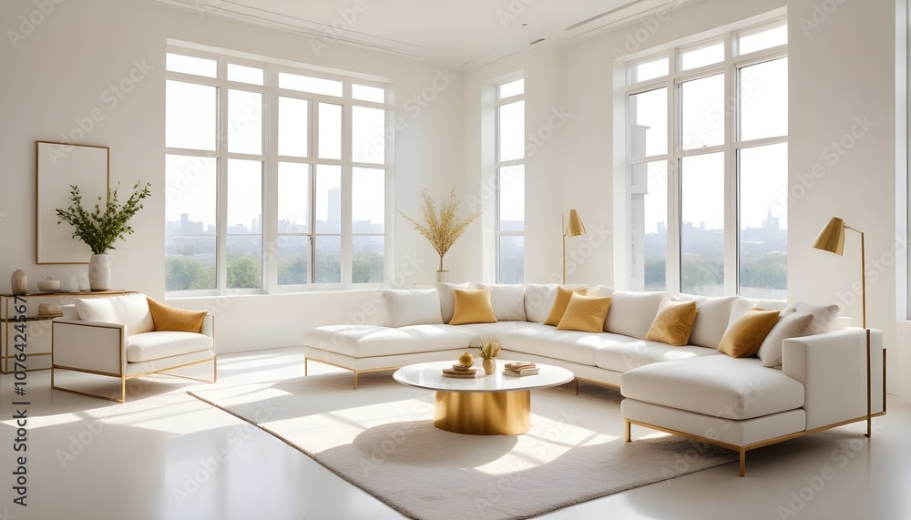 Fototapeta premium Photo interior modern design room 