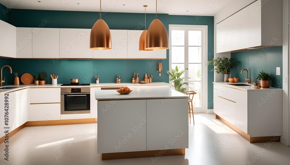 Fototapeta premium Photo interior modern design room 