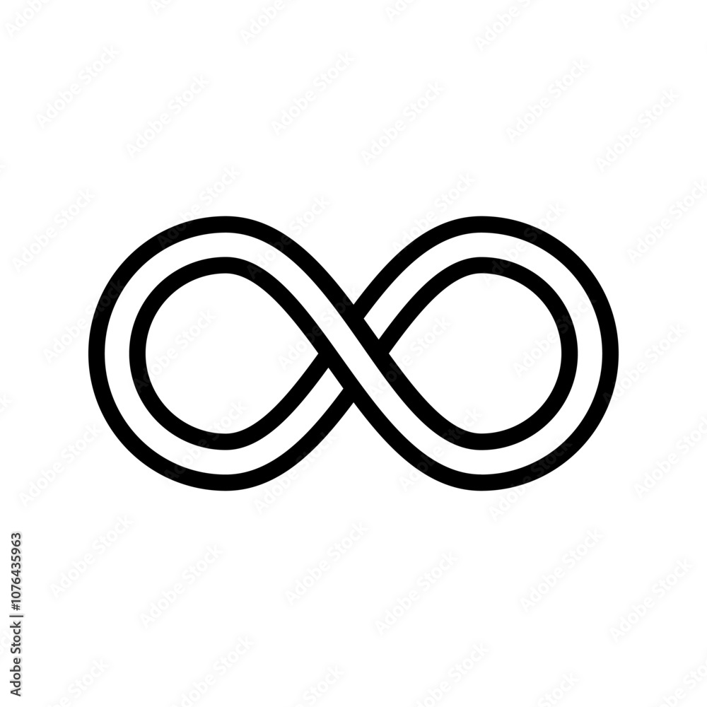 Infinity Icon for Graphic Design Projects Infinity Icon for Graphic Design Projects