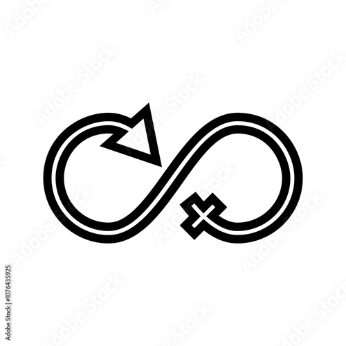 Gender symbol. Female and male icon. Man and woman sign
