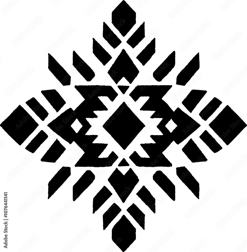Aztec Navajo pattern. Vector Aztec Navajo geometric shape seamless pattern background. The geometric southwest pattern is used for fabric, textile, home decoration elements, upholstery, and wrapping.