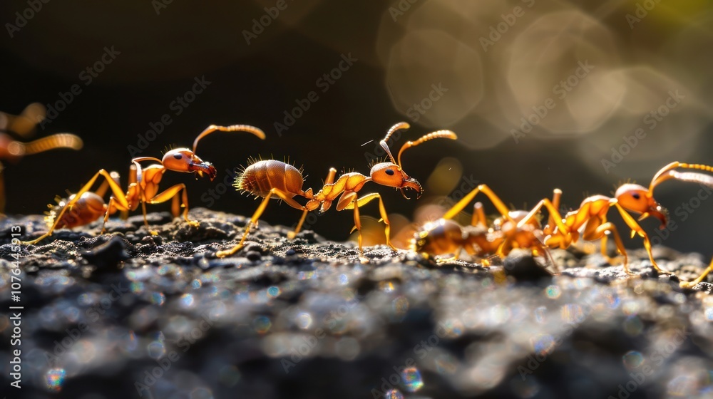 Fototapeta premium Ants in the Wild
