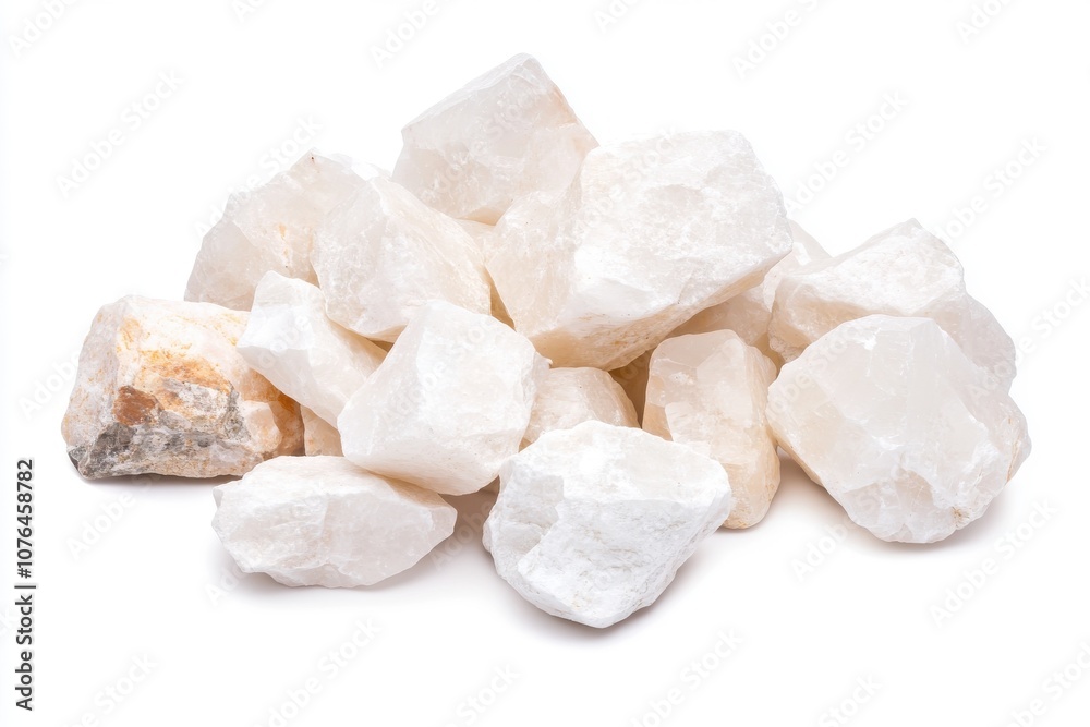 A collection of white mineral stones showcasing unique textures and shapes, perfect for natural decor or geological studies. A collection of white mineral stones showcasing unique textures and shapes, perfect for natural decor or geological studies.