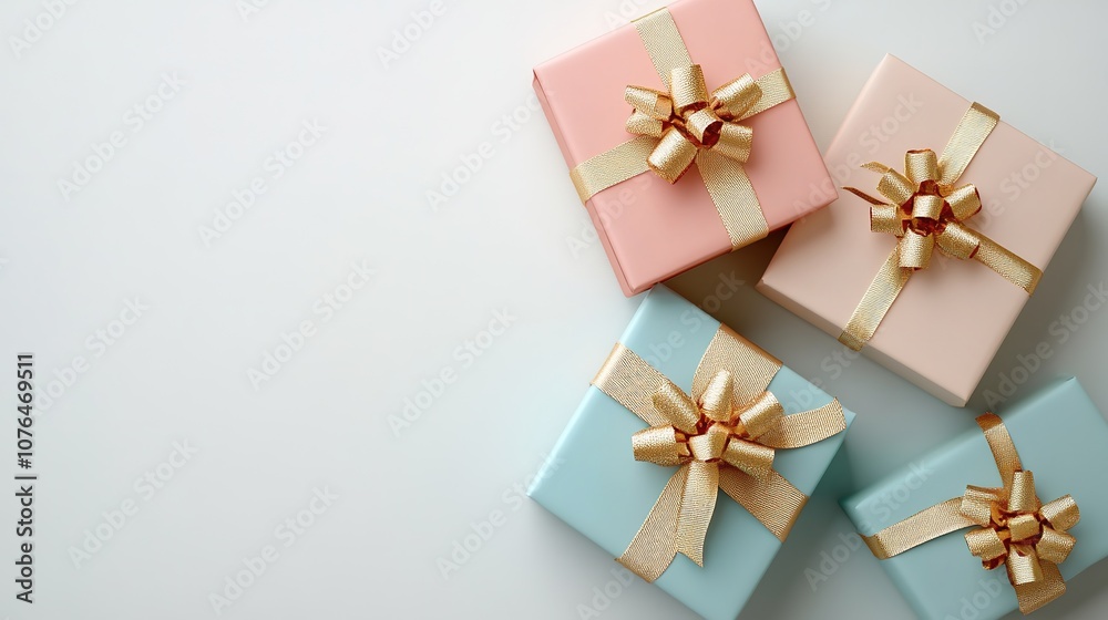 Gift box with ribbon on white
Gift box with ribbon on white