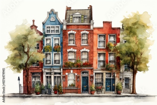 House town architecture building.