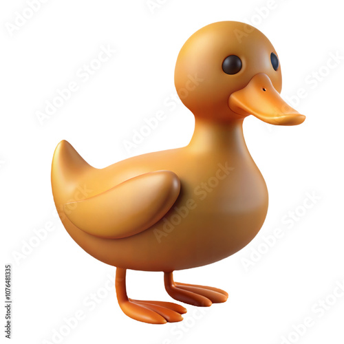 Duck 3D Icon
 photo