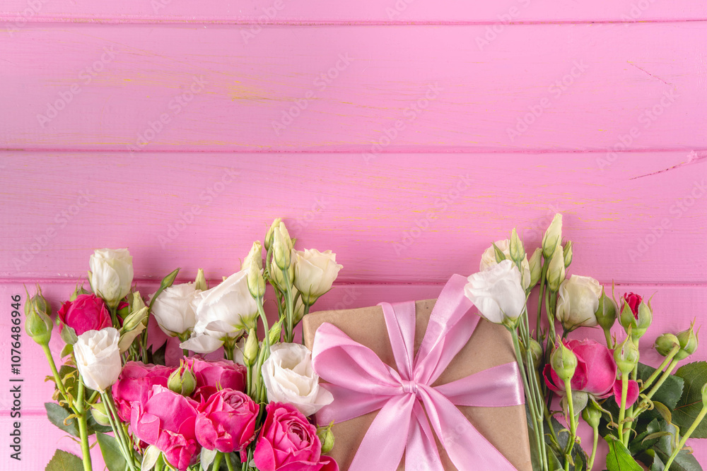 Obraz premium Mother's day international holiday greeting card
