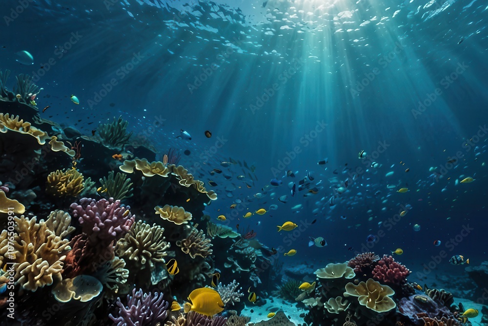 Obraz premium underwater, sea, coral, fish, reef, water, ocean, scuba, diving, tropical, nature, marine, animal, deep, diver, travel, sand, dive, aquatic, blue, caribbean, egypt, shark