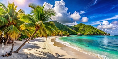 Serene Candid Moments at White Bay Beach, British Virgin Islands: A Captivati...