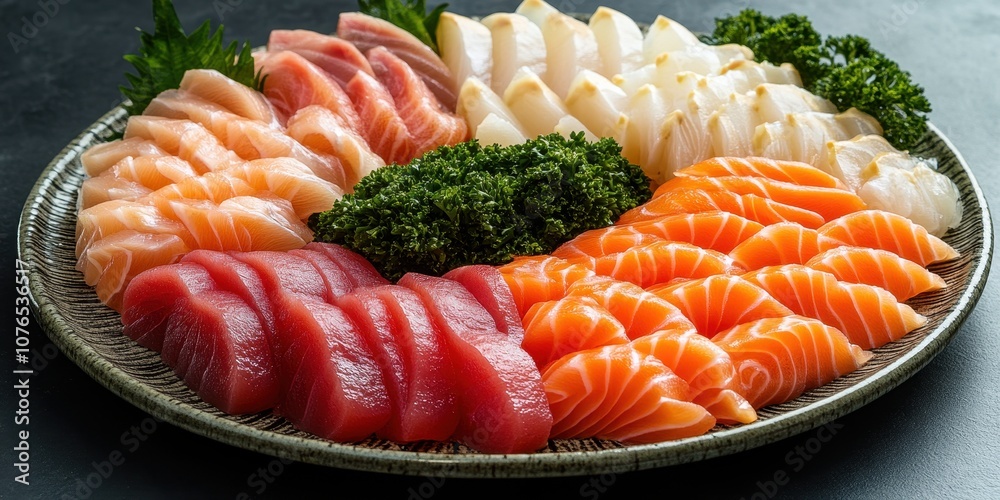 Assorted Sashimi platter Product photographyappetitiv Assorted Sashimi platter Product photographyappetitiv