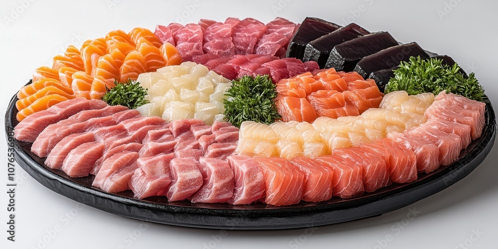 Assorted Sashimi platter Product photographyappetitiv Assorted Sashimi platter Product photographyappetitiv
