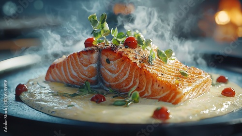 Smoking Plate of Food