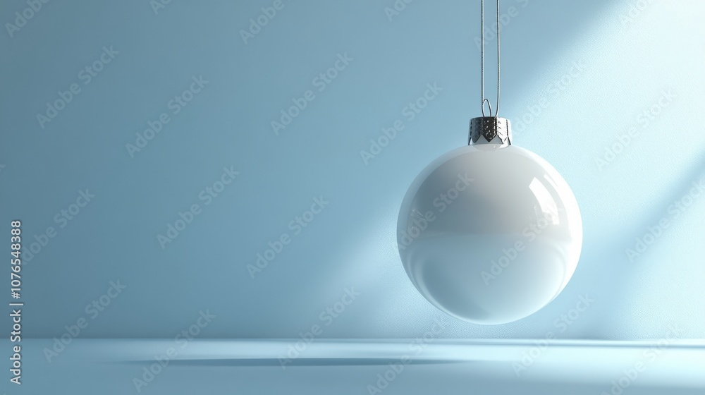 close-up of Christmas tree ball, Christmas tree ornament, minimalist design, Christmas background, copy space, place for text close-up of Christmas tree ball, Christmas tree ornament, minimalist design, Christmas background, copy space, place for text
