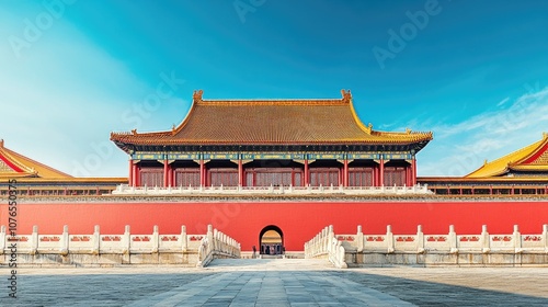 The Forbidden City of Beijing, China.
