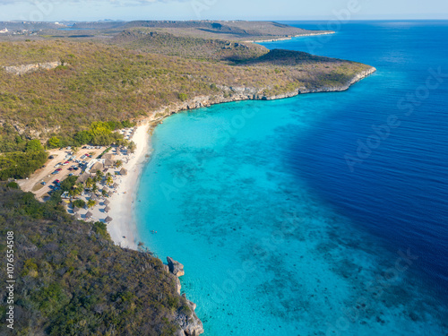 Beach Cas Abao, Curacao photo