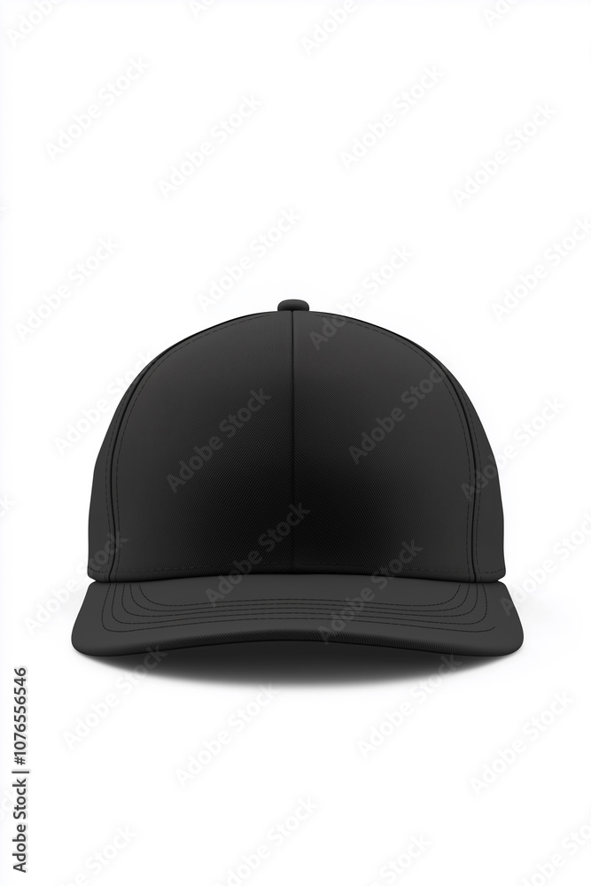 Sleek and stylish black baseball cap with empty place for your logo. baseball with mockup. Sleek and stylish black baseball cap with empty place for your logo. baseball with mockup.
