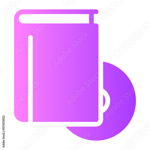 audio book gradient icon