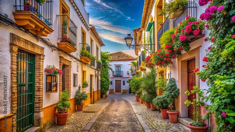 Fototapeta premium Urban Exploration in Carmona, Spain: Discovering Hidden Gems and Architectural Wonders in an Ancient Andalusian Town with Rich History and Stunning Landscapes