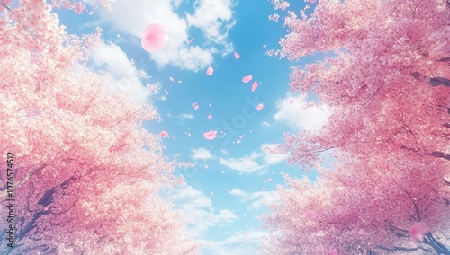 Cherry Blossom Sky