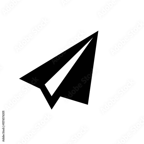 Paper Plane silhouette 