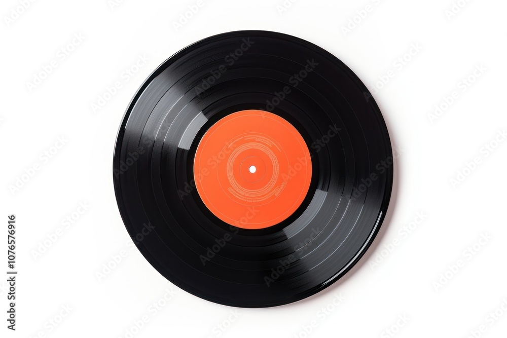 Vinyl record white background electronics technology. Vinyl record white background electronics technology.