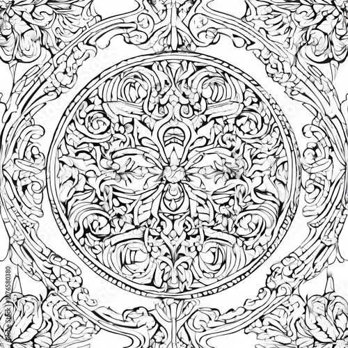 A Coloring Journey Through Ornaments and Designs