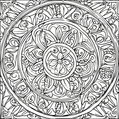 A Coloring Journey Through Ornaments and Designs