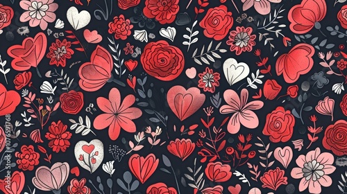 Wallpaper Mural Flowers, Valentines Day Torontodigital.ca