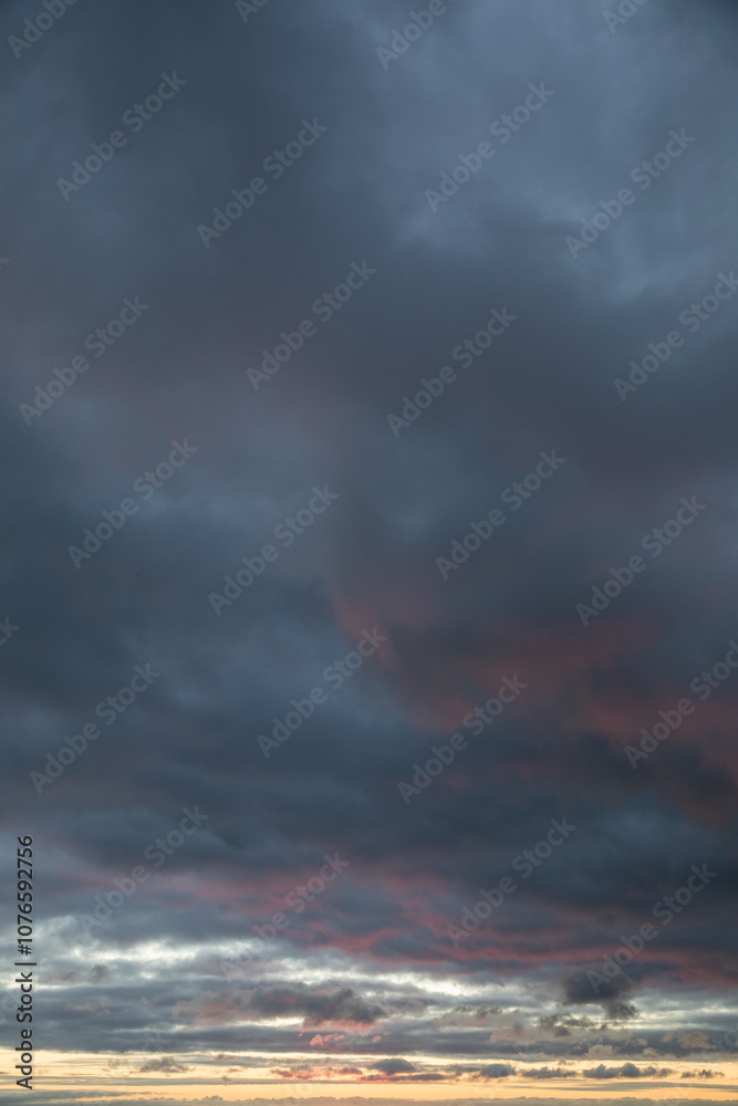 Beautiful skyscape with clouds at sunrise Beautiful skyscape with clouds at sunrise