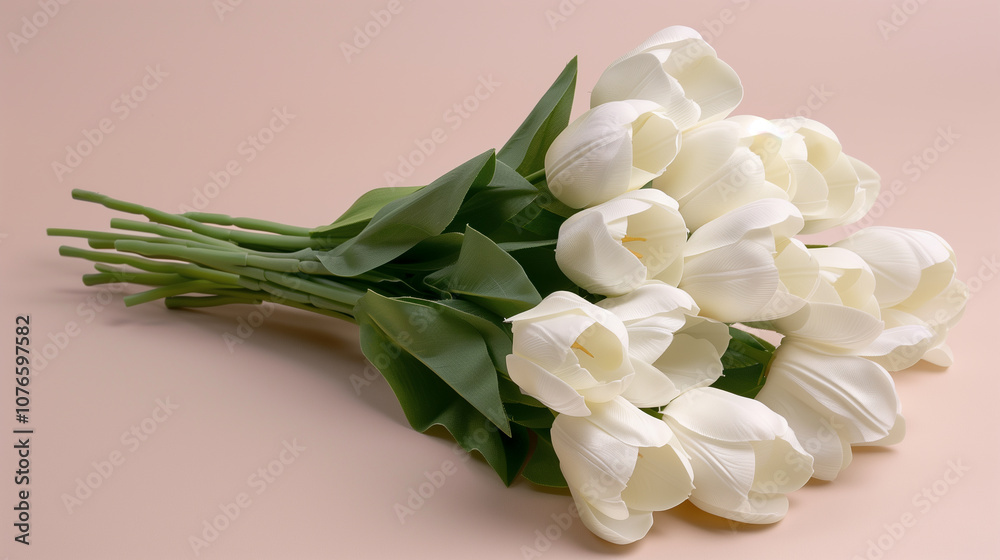 Bridal Bouquet of White Tulips Bridal Bouquet of White Tulips