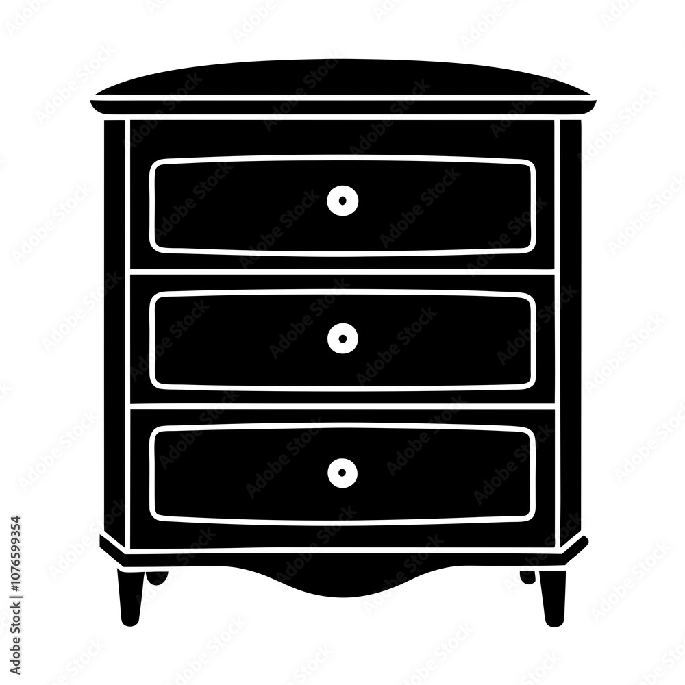 dresser isolated on white dresser isolated on white