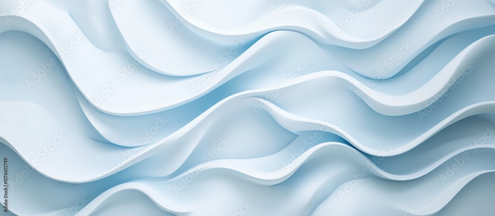 light blue background with soft wave-like patterns, calming and minimalist light blue background with soft wave-like patterns, calming and minimalist
