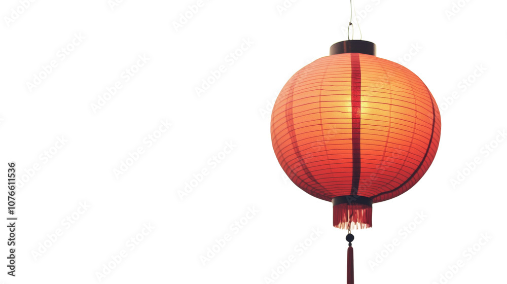 Obraz premium Chinese lantern transparent background