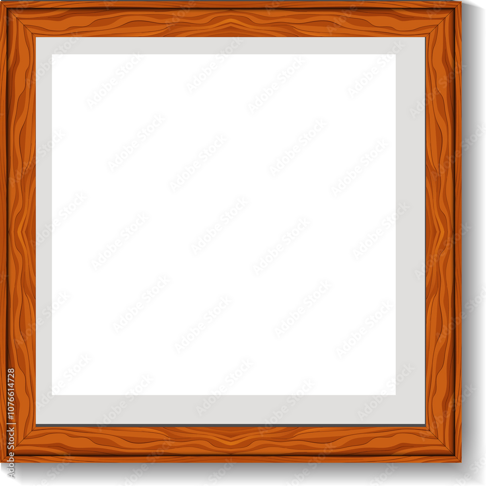 Photo frame for decoration on a transparent background Photo frame for decoration on a transparent background
