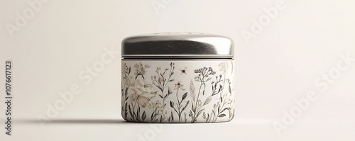 Chrome Floral Illustrated E...