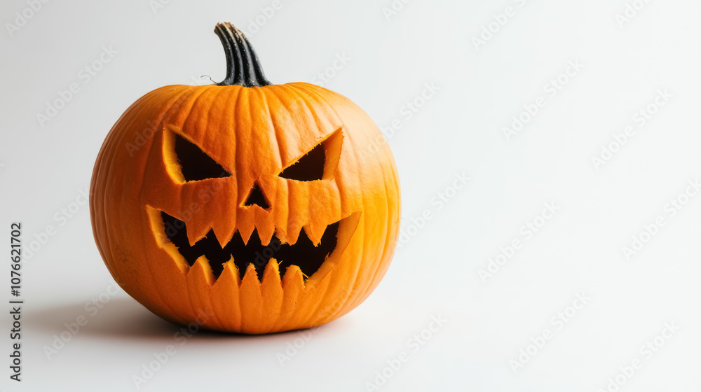 spooky jack-o'-lantern carved pumpkin for halloween spooky jack-o'-lantern carved pumpkin for halloween